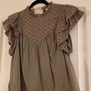 Women's Brown Blouse